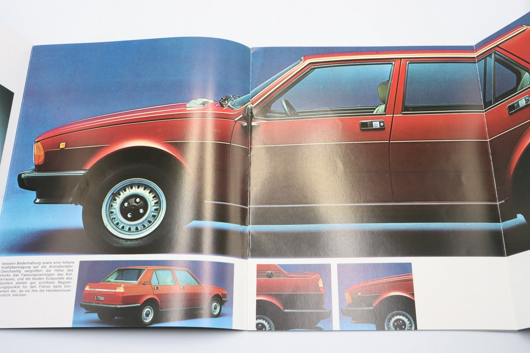 Alfa Romeo Documents: Alfa Romeo Giulietta 1981 Prospekt – D'occasion à Bühl b.Aarberg par Collectorpassions 2