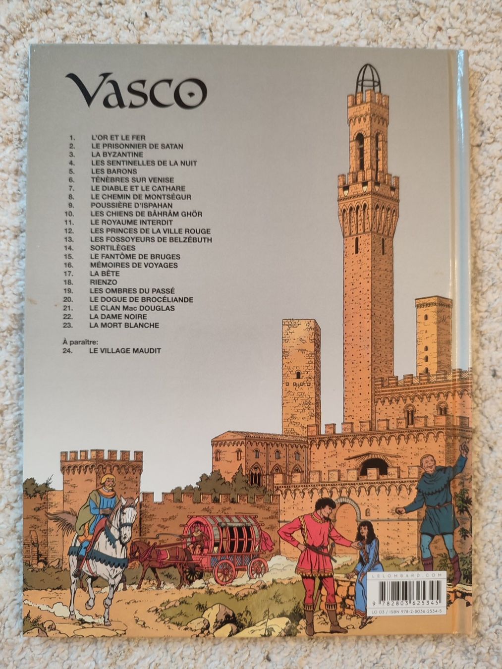 Fumetti: Vasco T23 - La Mort Blanche - EO - TBE – Usato da Bougy-Villars venduto da Vogue 2