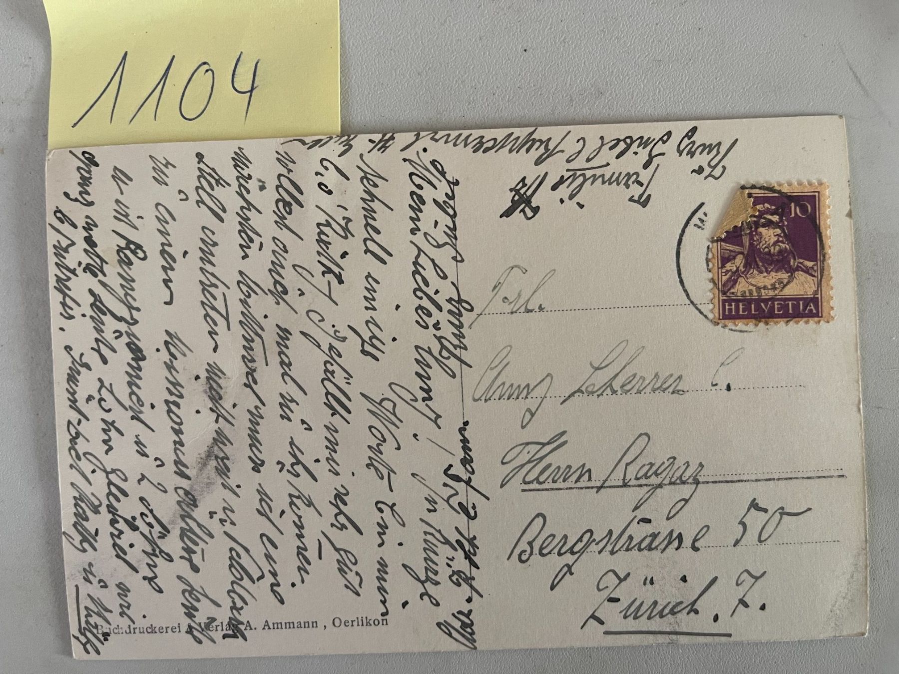 Cartoline postali: Gruss aus Steinen, alte Ansichtskarte – Usato da Niederwil AG venduto da dahu75 1