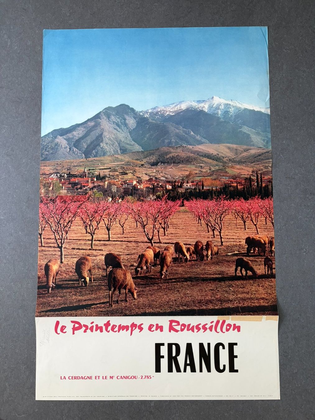 Foto & Immagini: Original Vintage Poster - Le Printemps en Roussillon – Usato da Zürich venduto da jesulin05