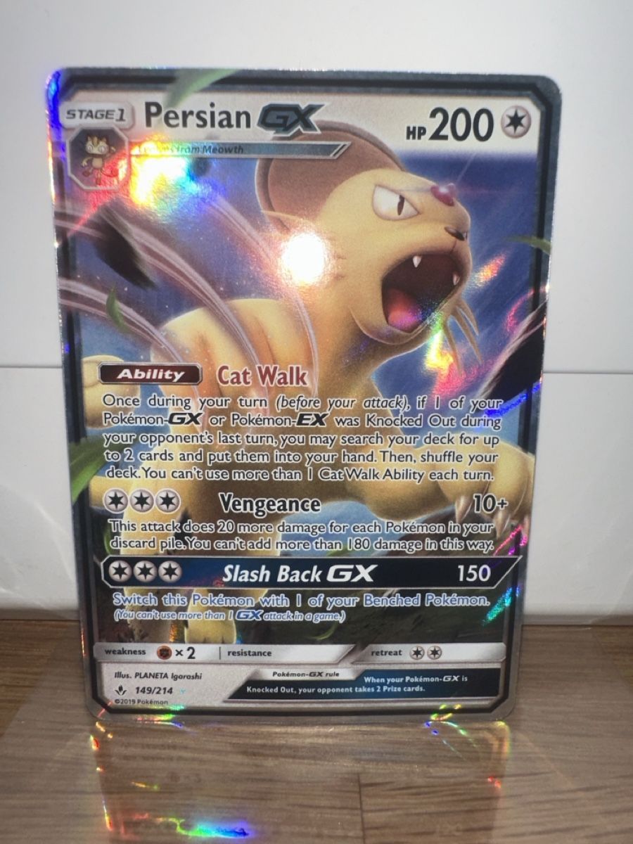 Pokémon Carte collezionabili: POKÉMON / Persian GX – Usato da Herzogenbuchsee venduto da TCG-High-Quality 2