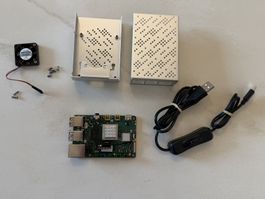 radxa ROCK 4C+ | 4 GB RAM | Linux Mini-Server | Metallgehäus