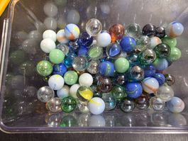 Ca 170 Glas Murmeln