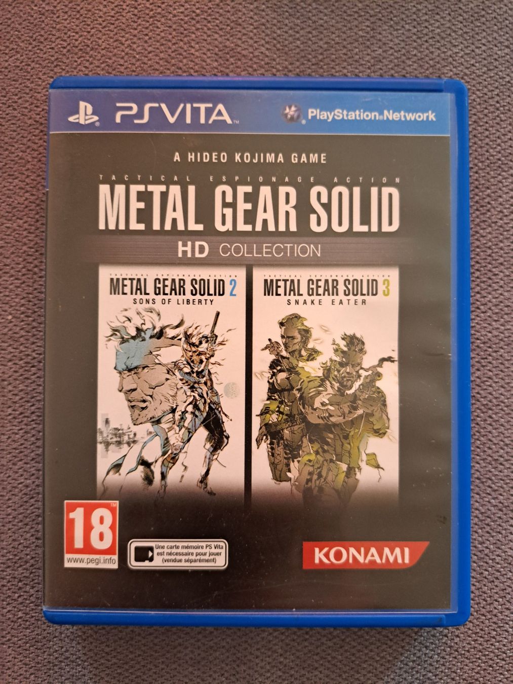 Jeux: Metal Gear Solid HD Collection PS Vita – D'occasion à Genève par eng_7ylp