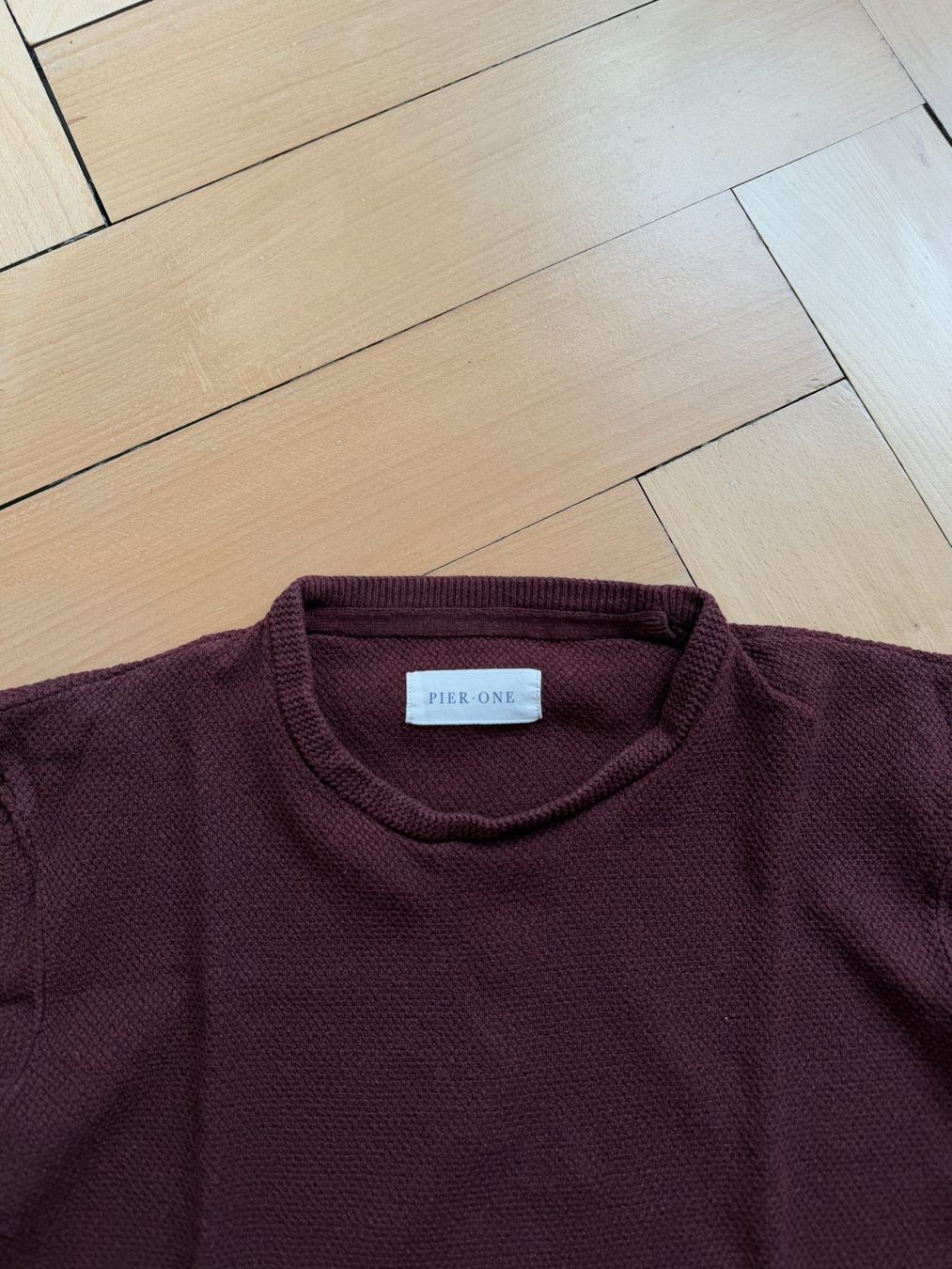 Maglioni & Felpe: PIER ONE - Strickpullover weinrot L – Usato da Zürich venduto da Diazaio 1