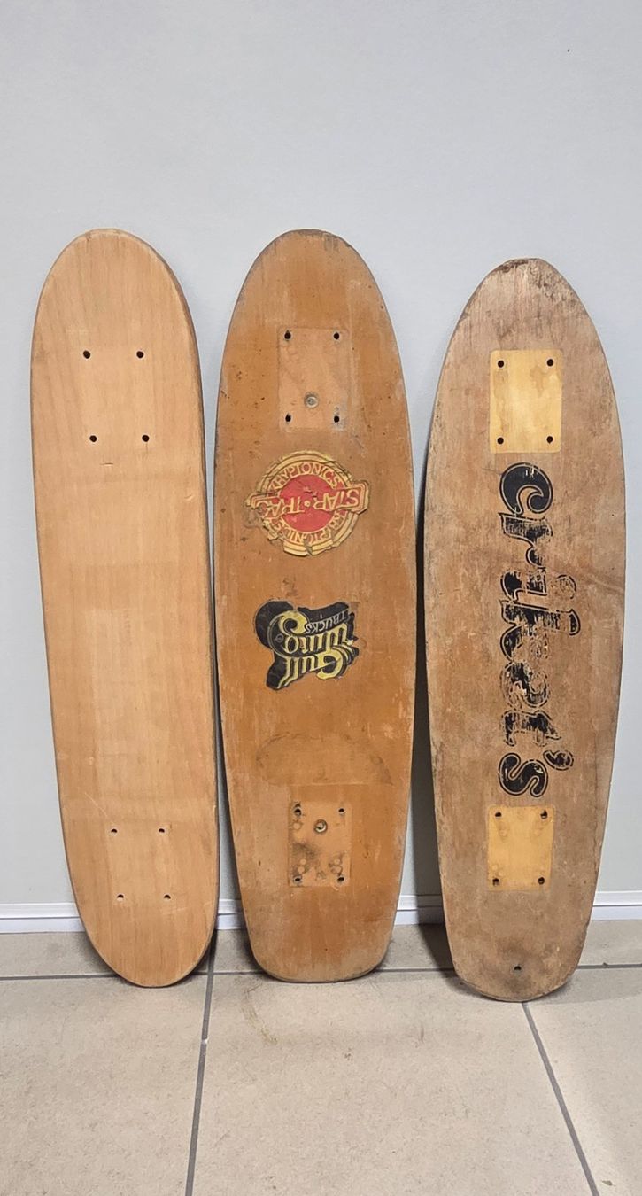 Skateboards: 3 Vintage Skateboards 1970's Modelle – Gebraucht aus Zürich von spin23 1