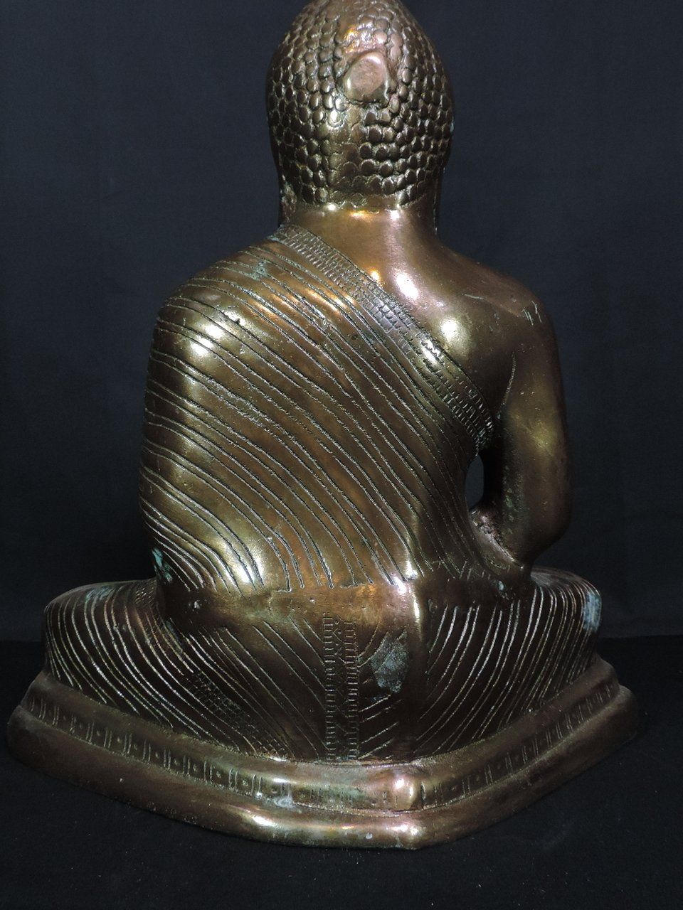 Skulpturen & Statuen: Buddha Figur Bronze, sitzender Buddha – Gebraucht aus Duggingen von roterbambus 4