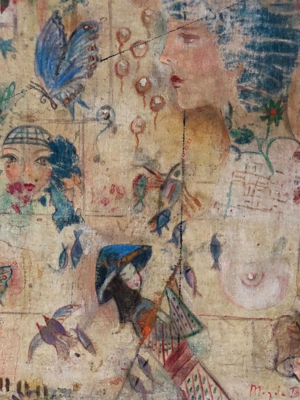 Tele & Cornici: Magnifique tableau de Magda Bugelli – Usato da Fribourg venduto da sehrazad1212 1