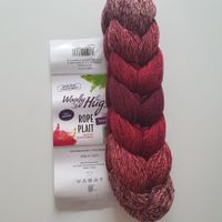 1Kn. ROPE PLAIT Wolly Hugs Fb. 191-171 rot