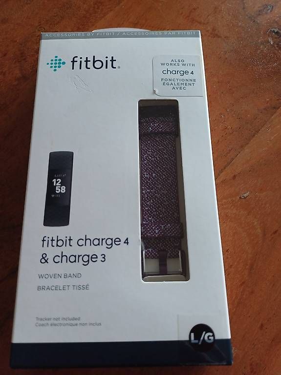 Bracciali & Braccialetti: Armband Fitbit Charge 3 & Charge 4 – Nuovo e nell'imballaggio originale da Zürich venduto da jjud