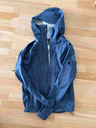 Mammut Regenjacke blau Funktionsjacke neuwertig
