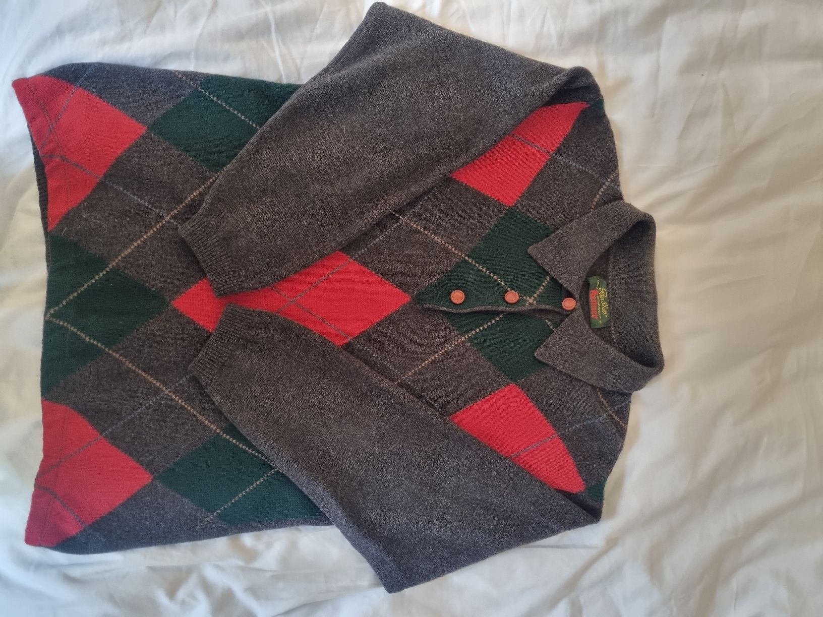 Pulls & Sweat-shirts: Pull Peter Scott pour Kettner à motif argyle  / L – D'occasion à Villeneuve VD par komulainen 1