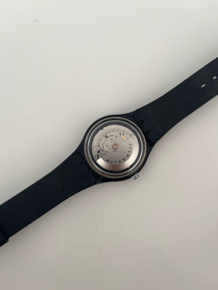 Swatch Orologi: Swiss Swatch automatic schwarz – Usato da Oberägeri venduto da ilj_wmb6 1