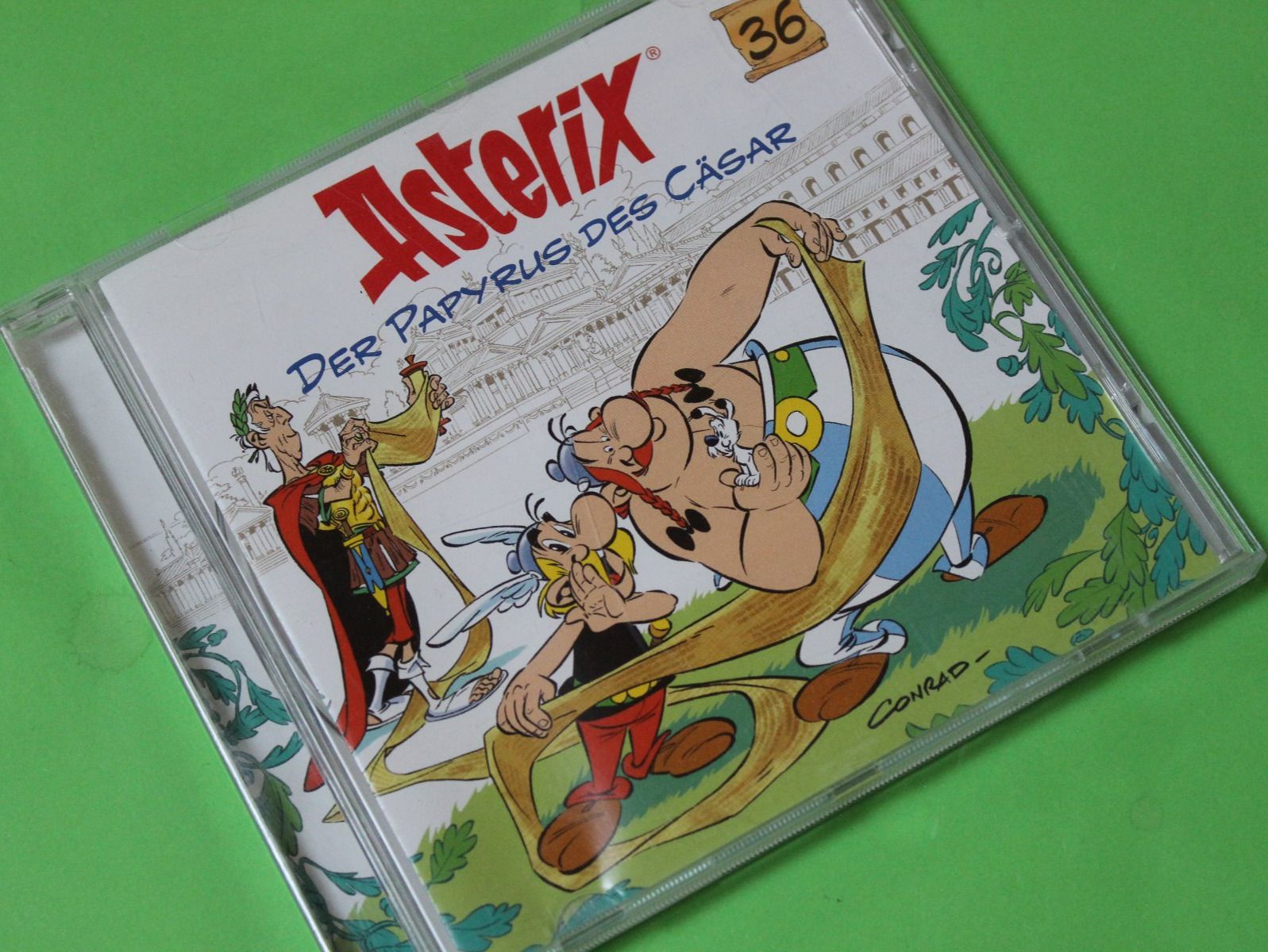 Audiolibri: ASTERIX 36 - DER PAPYRUS DES CÄSAR Hörspiel-CD – Usato da Tübach venduto da JamesStone