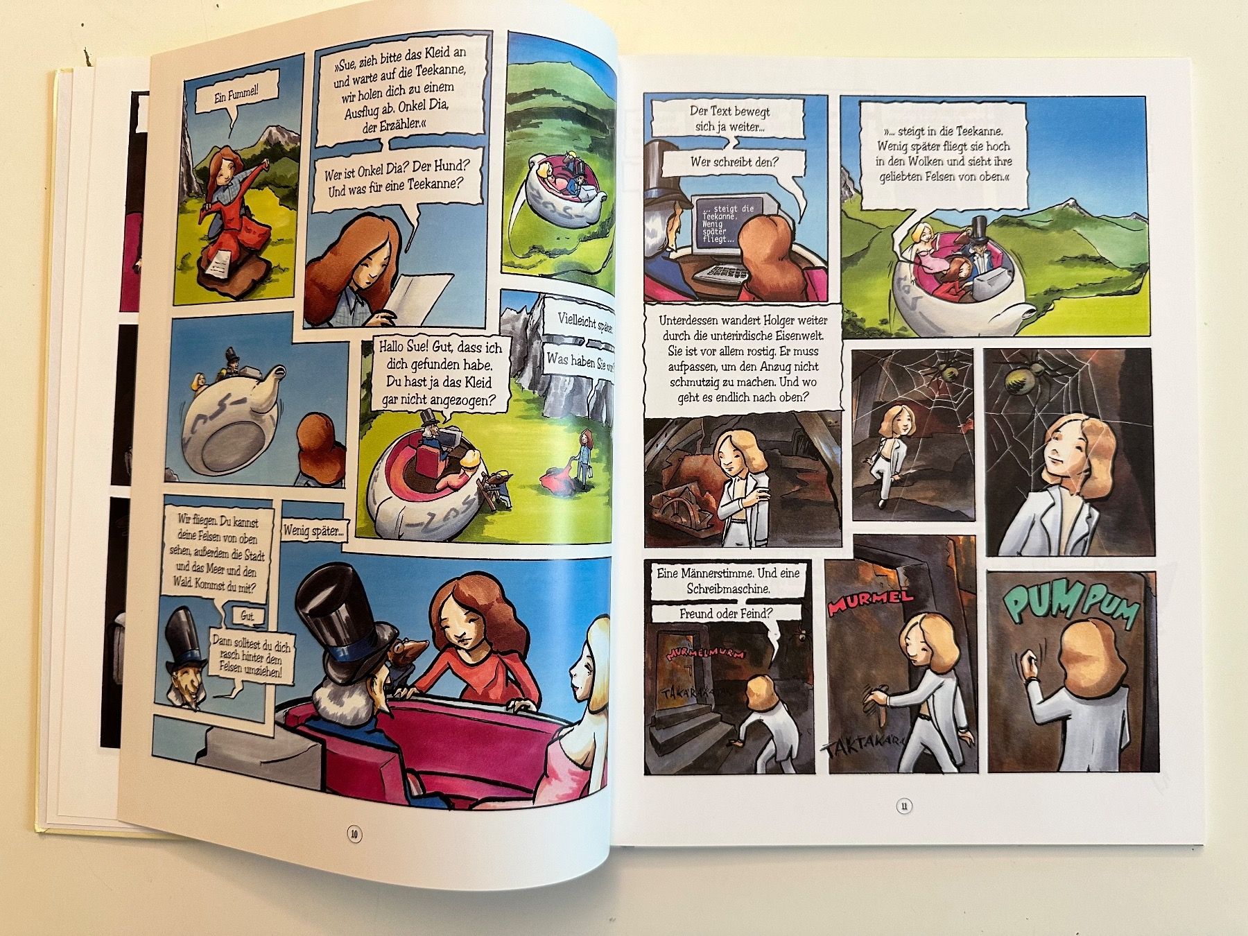 Fumetti: AMNEA ODER: DIE FLIEGENDE TEEKANNE – Usato da Münsingen venduto da Ganjam 5
