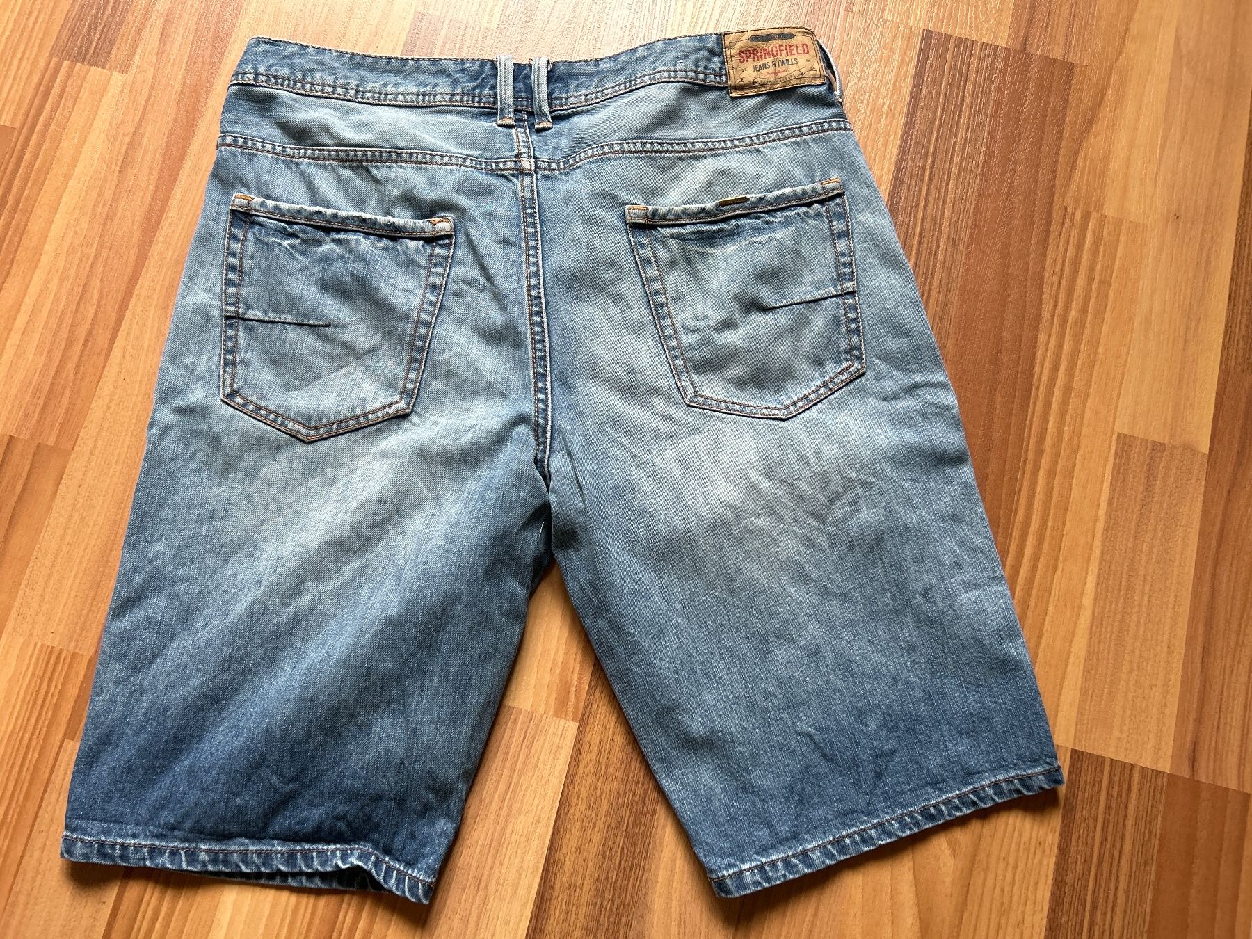 Jeans: Springfield Jeans-Bermudas, W34, hellblau - Top Zustand! – Usato da Villnachern venduto da RicardoMary 2