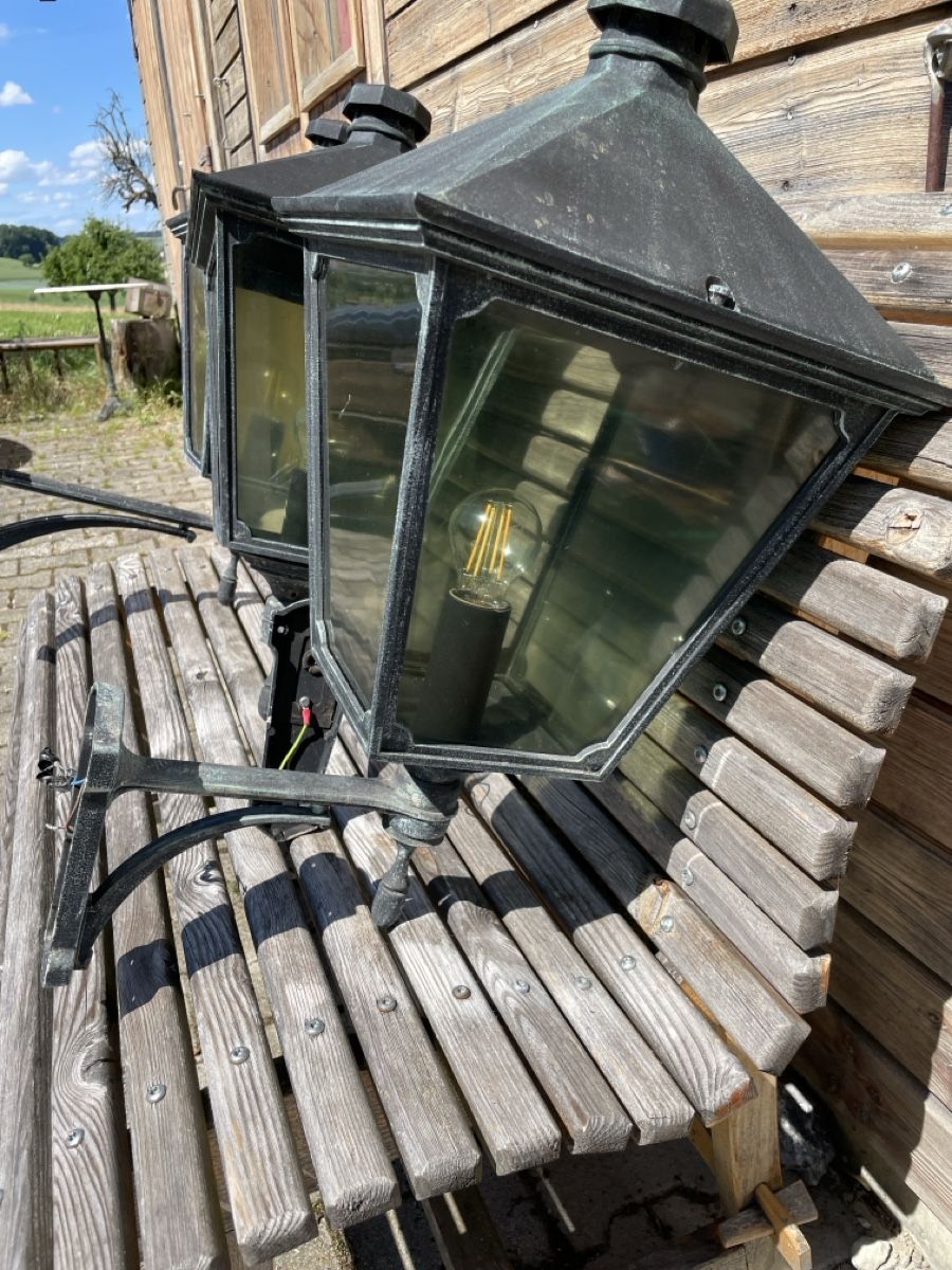 Lampen: 3x Aussenlampe Gartenlampe Schwarz Metal – Gebraucht aus Freienwil von swissalinghi 4