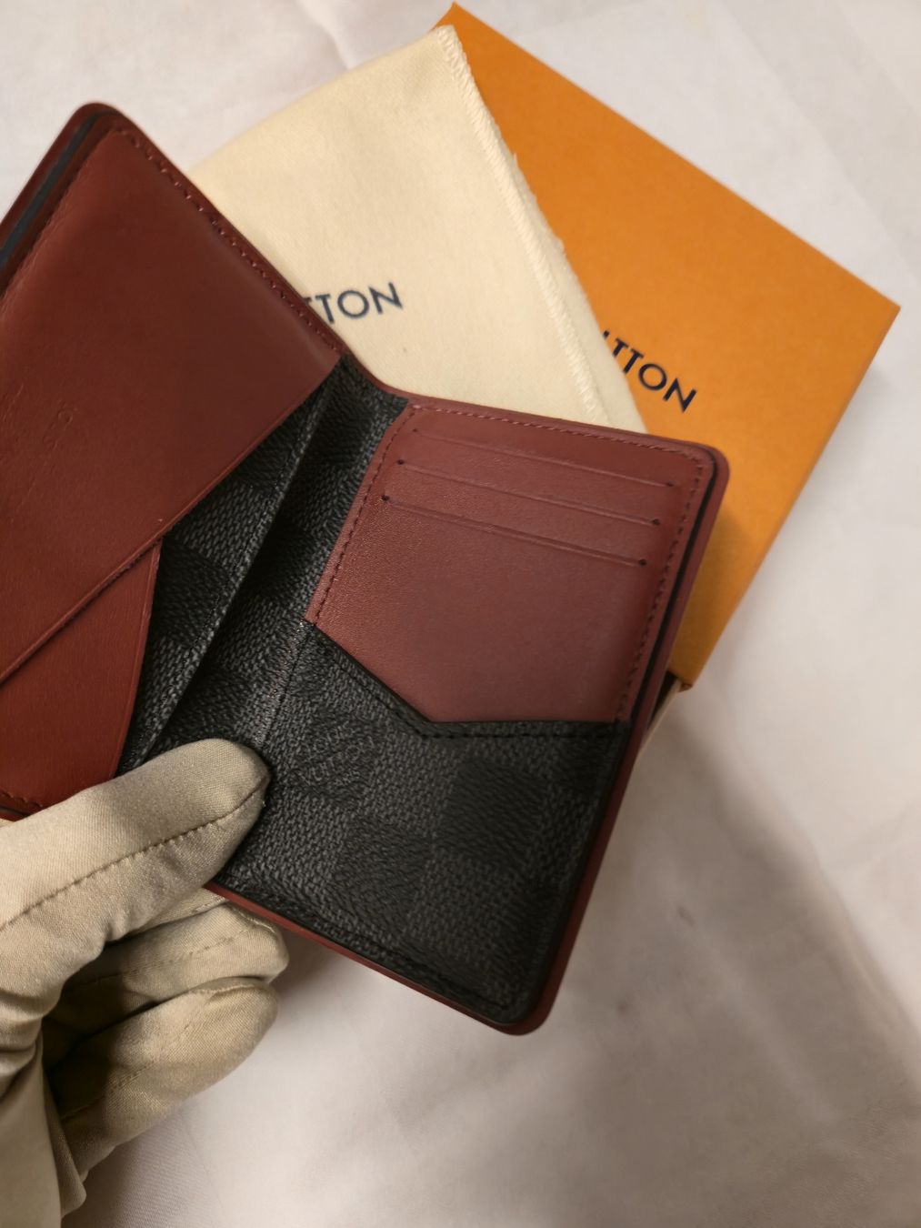 Louis Vuitton Portafogli: Louis Vuitton damier graphite card holder – Usato da S. Antonino venduto da paoloc1842 1