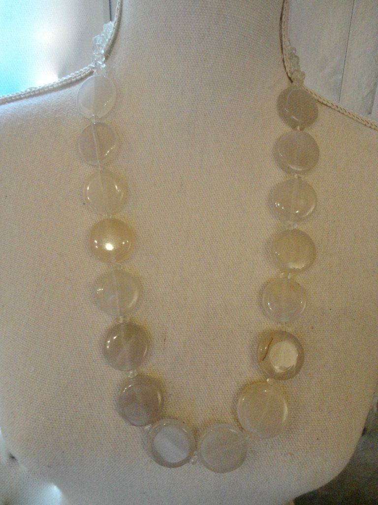 Catenine: Halskette - Bergkristall, Achat – Nuovo (secondo la descrizione) da Biberist venduto da tl-schmuck 2