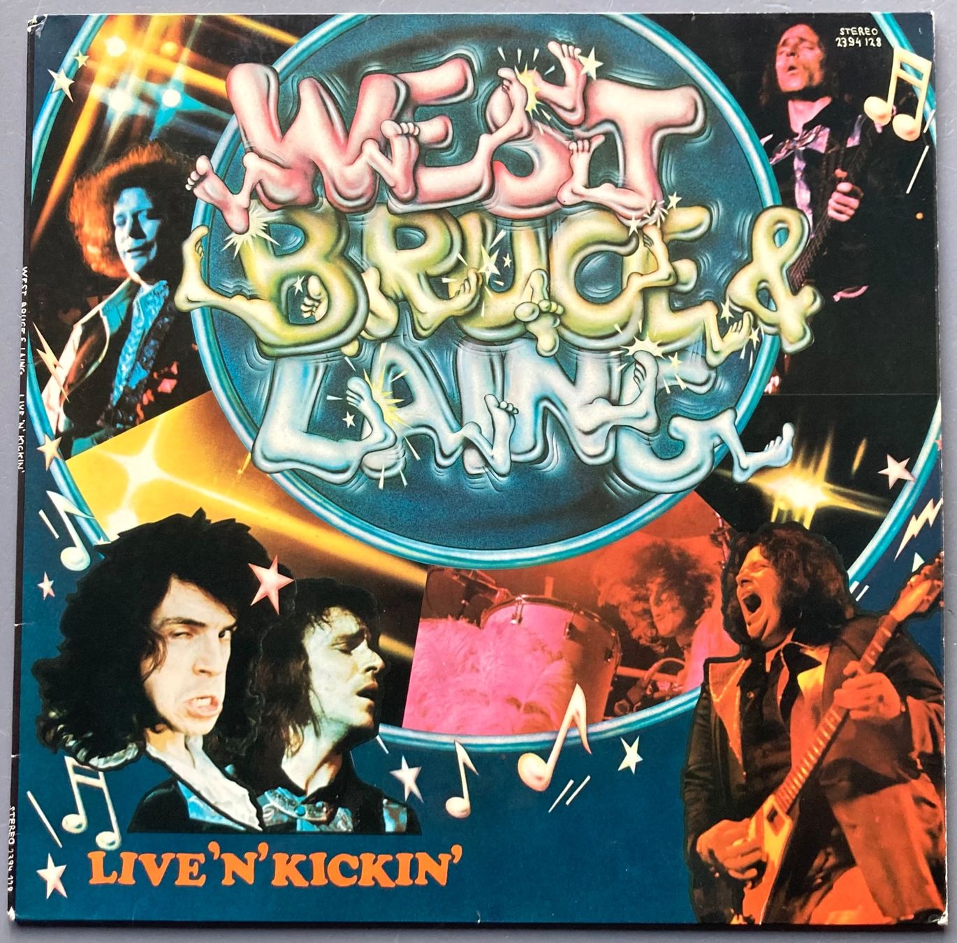 Schallplatten: WEST, BRUCE & LAING - LIVE "N" KICKIN" – Gebraucht aus Poliez-Pittet von Newtown-Records