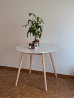 Table ronde blanche comme neuve 90cm