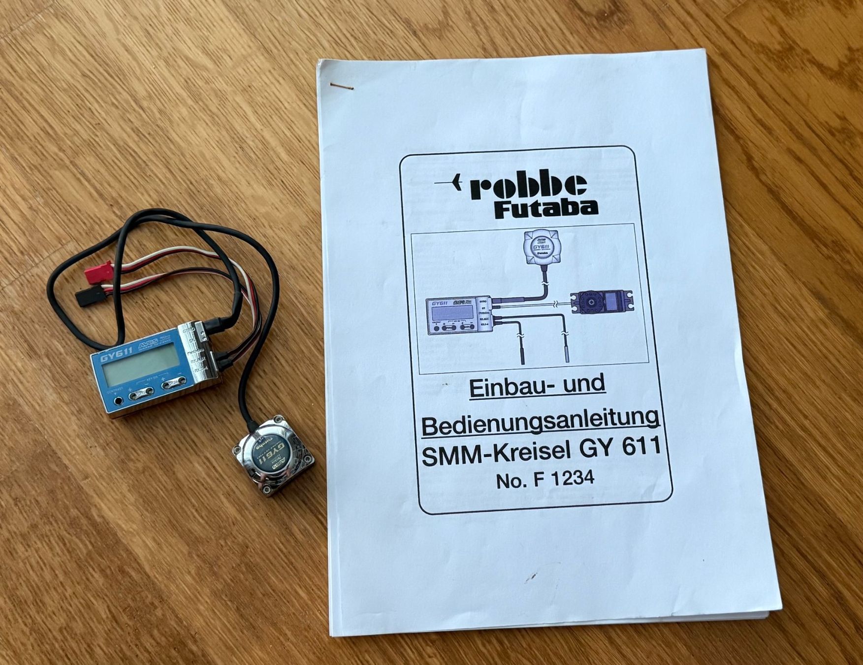 Futaba Modellismo RC: Futaba GY 611 AVCS SMM Kreisel – Usato da Stansstad venduto da Surri1961