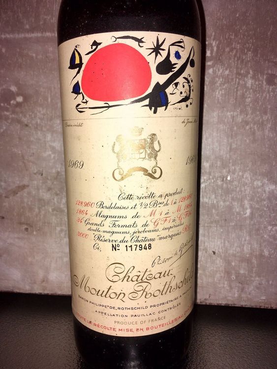 Château Mouton Rothschild 1969 Kaufen auf Ricardo