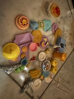 Barbie  Zubehör Set mit Speisen und Geschirr