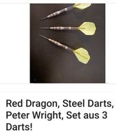 Red Dragon Steel Darts Peter Wright, Set 3 Darts!