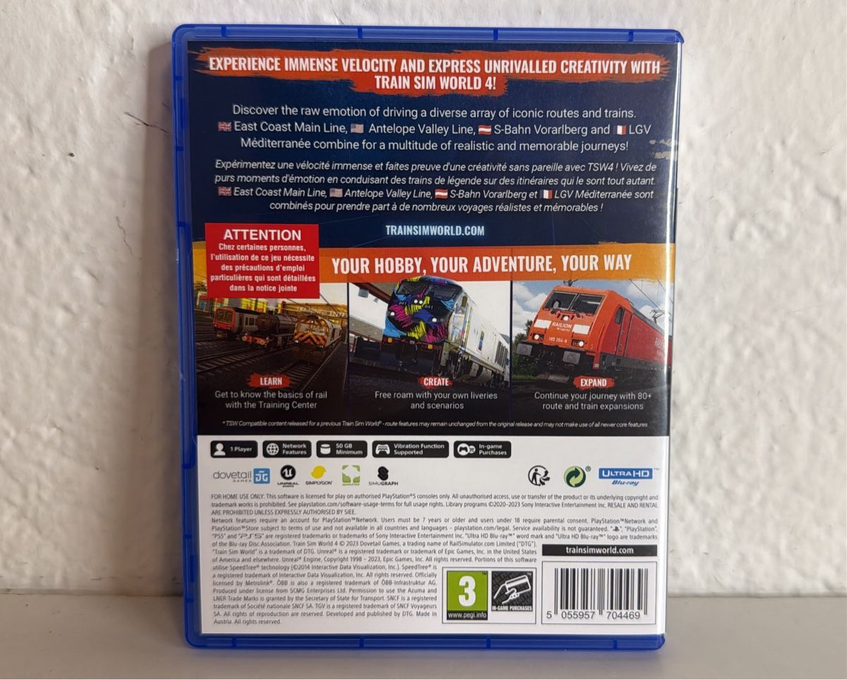 Sony Giochi: Train Sim World 4 PS5 game – Usato da Ehrendingen venduto da bubulence 1