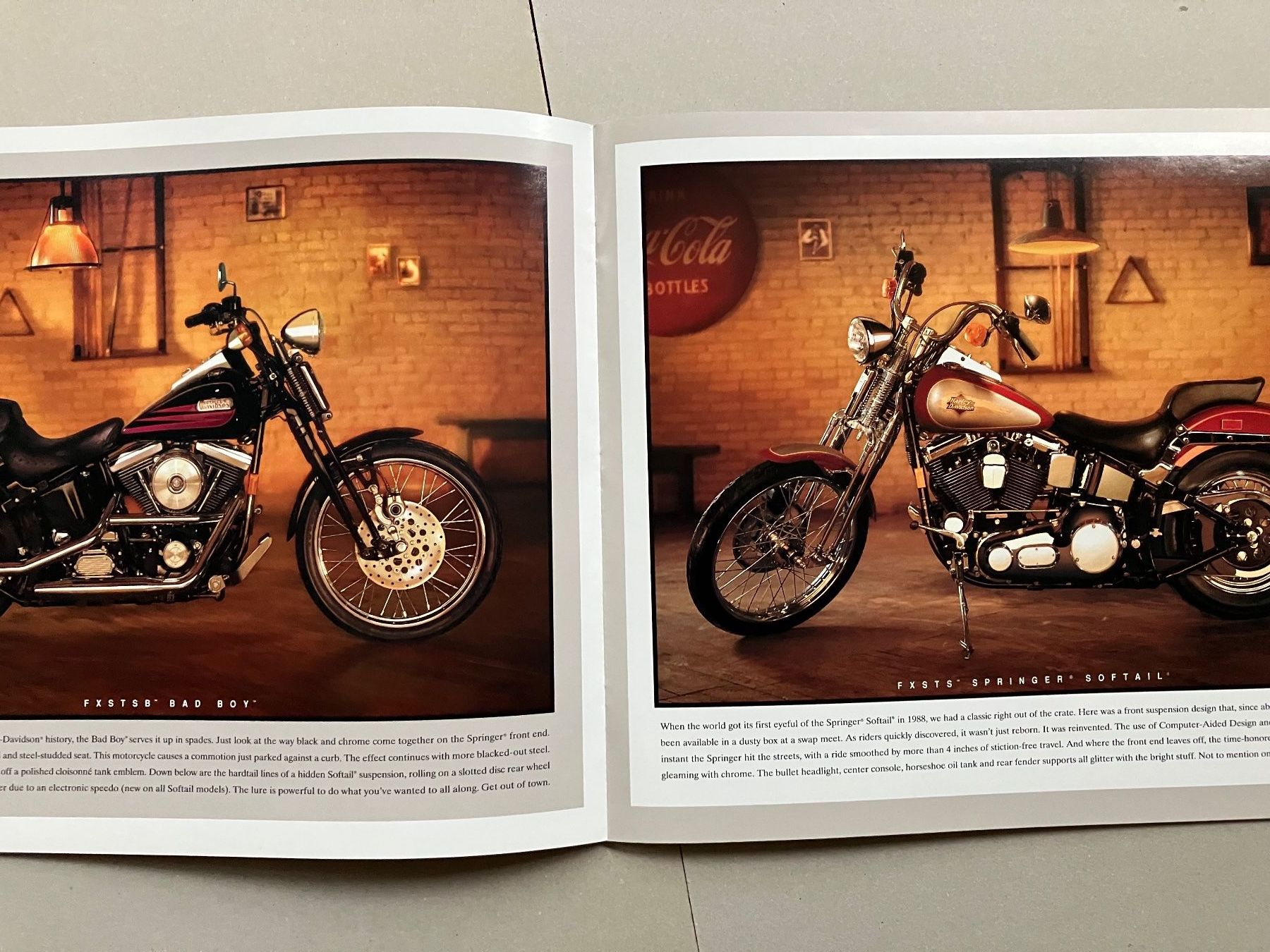 Harley-Davidson Strasse: Harley-Davidson - Originalprospekt 1996 – Neu (gemäss Beschreibung) aus Malans GR von Chueche427 6