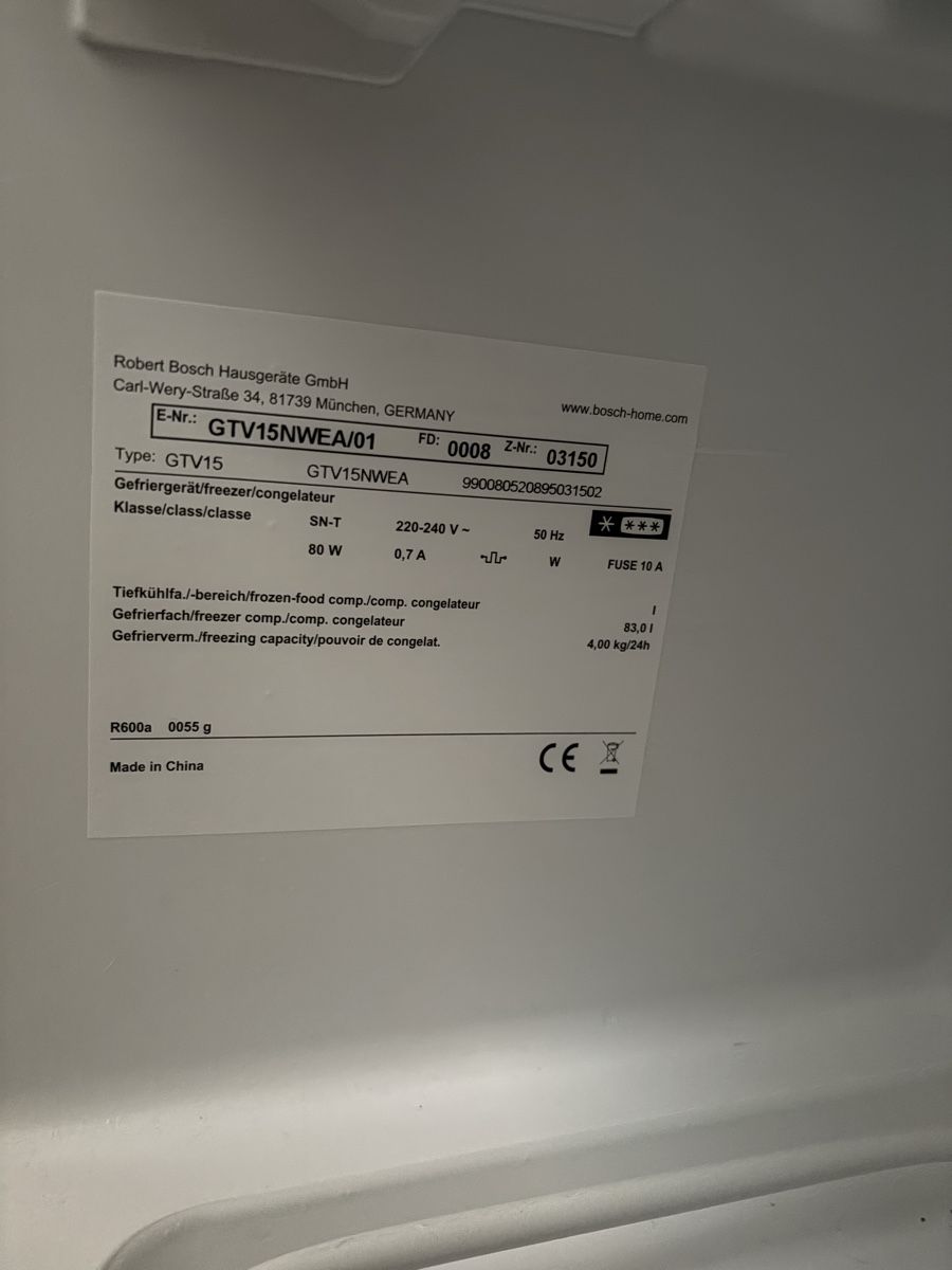 Congelatori: Gefrierschrank 83l – Nuovo (secondo la descrizione) da Schüpfen venduto da ani_gj8r 3