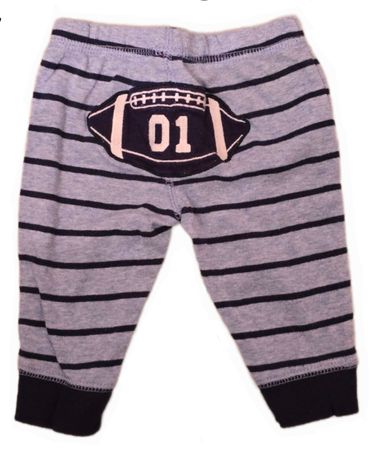 Carter's Babyhose Fussball Gr 62 gestreift sehr süss