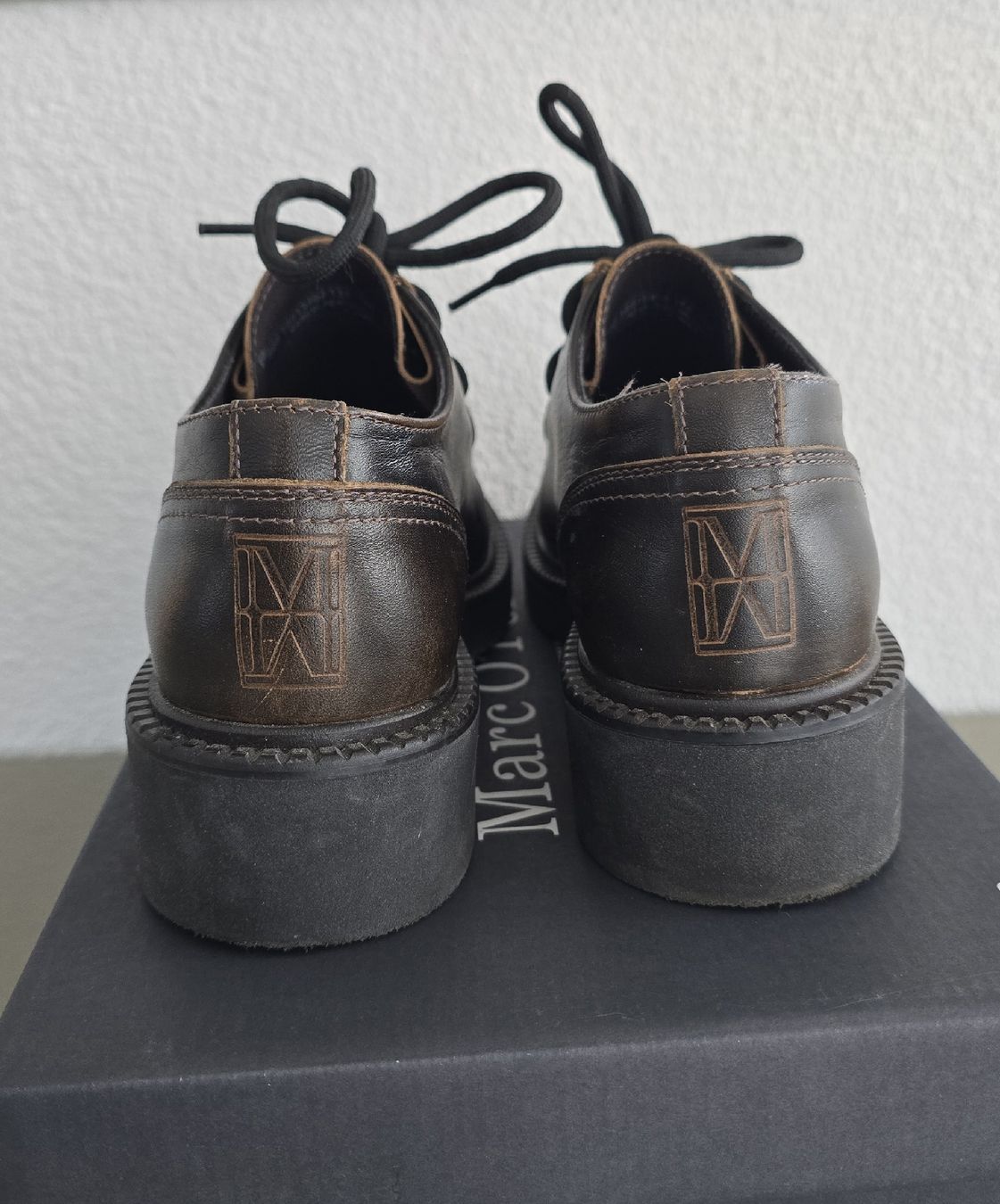 Marc O'Polo Scarpe da donna: Loafer Marco Polo 37 braun Leder – Nuovo (secondo la descrizione) da Untereggen venduto da cla_kb2w 2