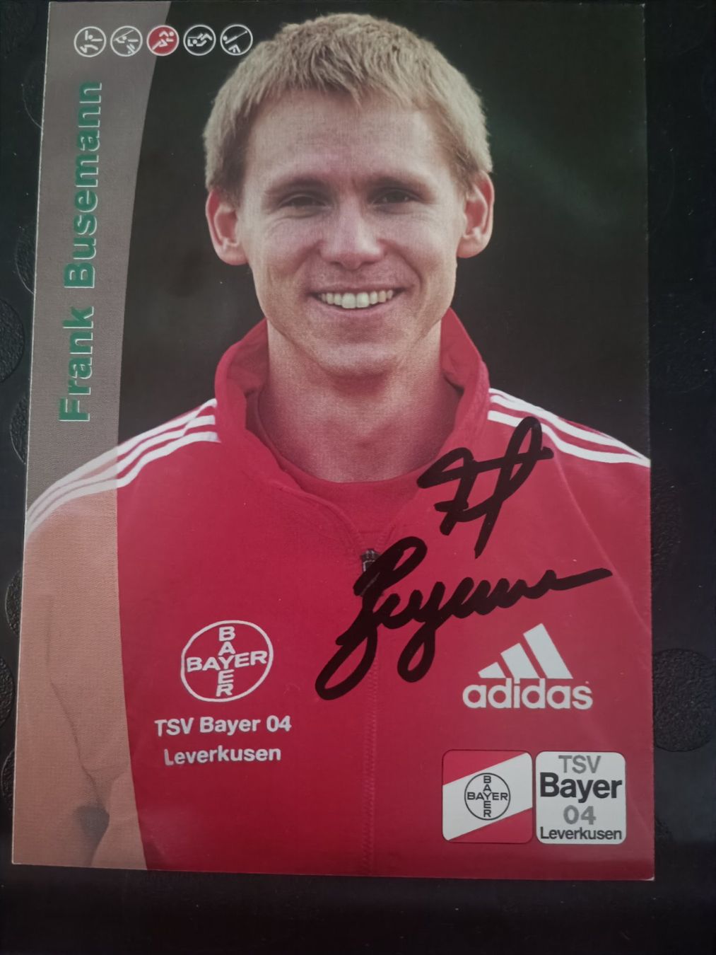 Autografi: Frank Busemann - Olympia Silber - handsigniert – Usato da Menziken venduto da Artographs