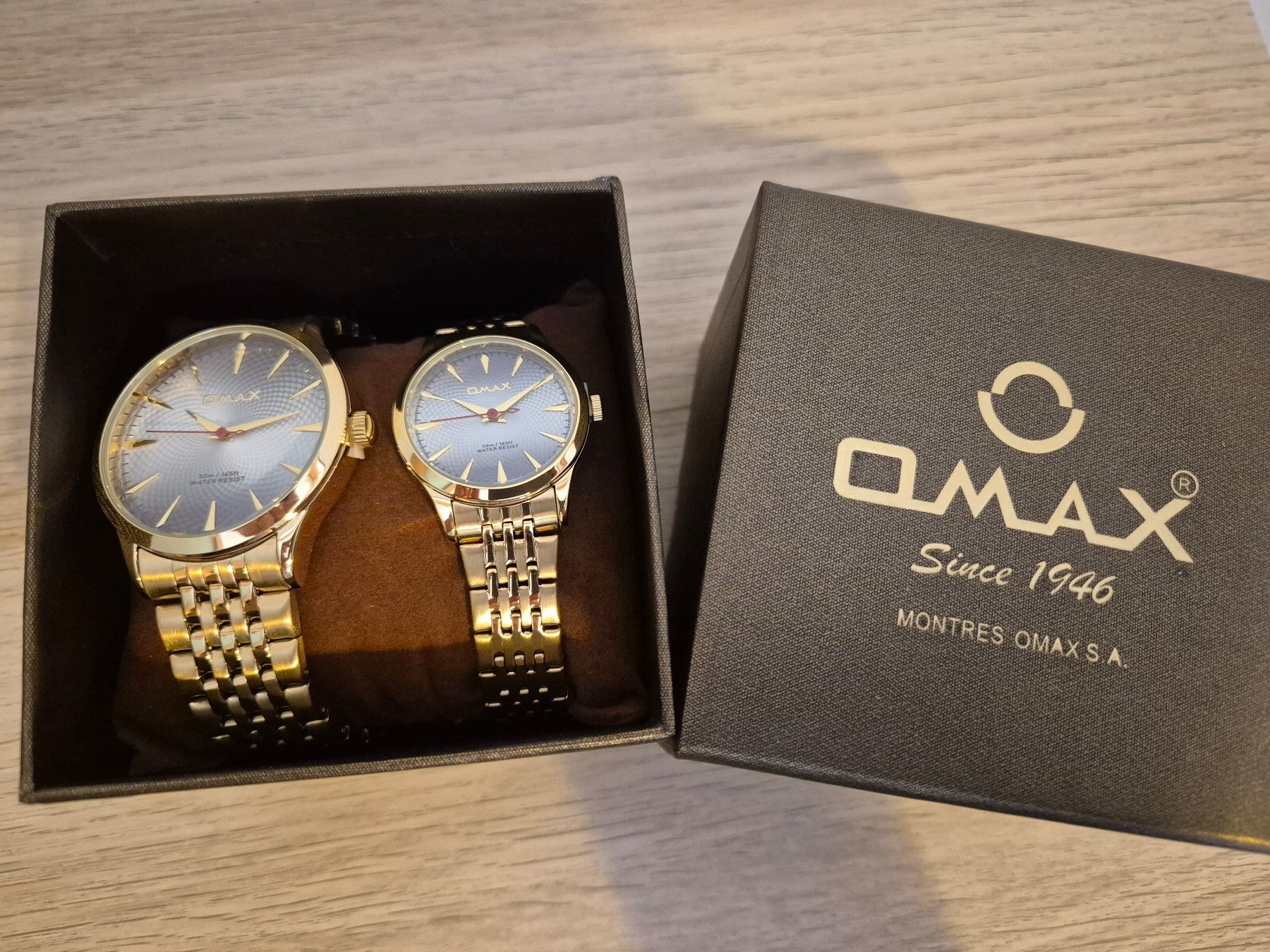 Montres: OMAX Partneruhrenset gold / silber – Neuf avec emballage d'origine à Zürich par zah_967f 1