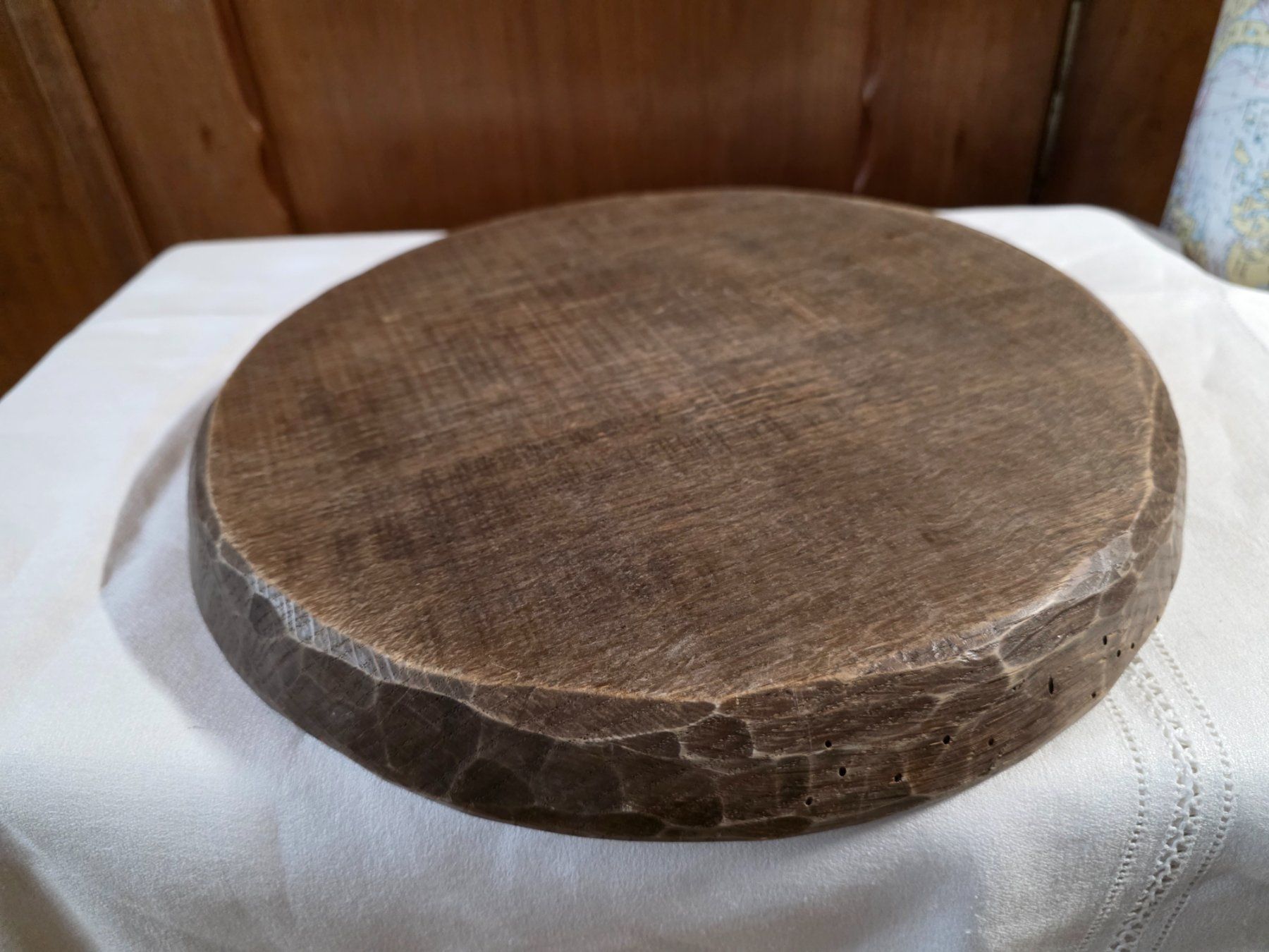 Servierplatten: Alt Holz Teller Schale Brett Platte 33 cm – Gebraucht aus Walterswil BE von Lonitti 2