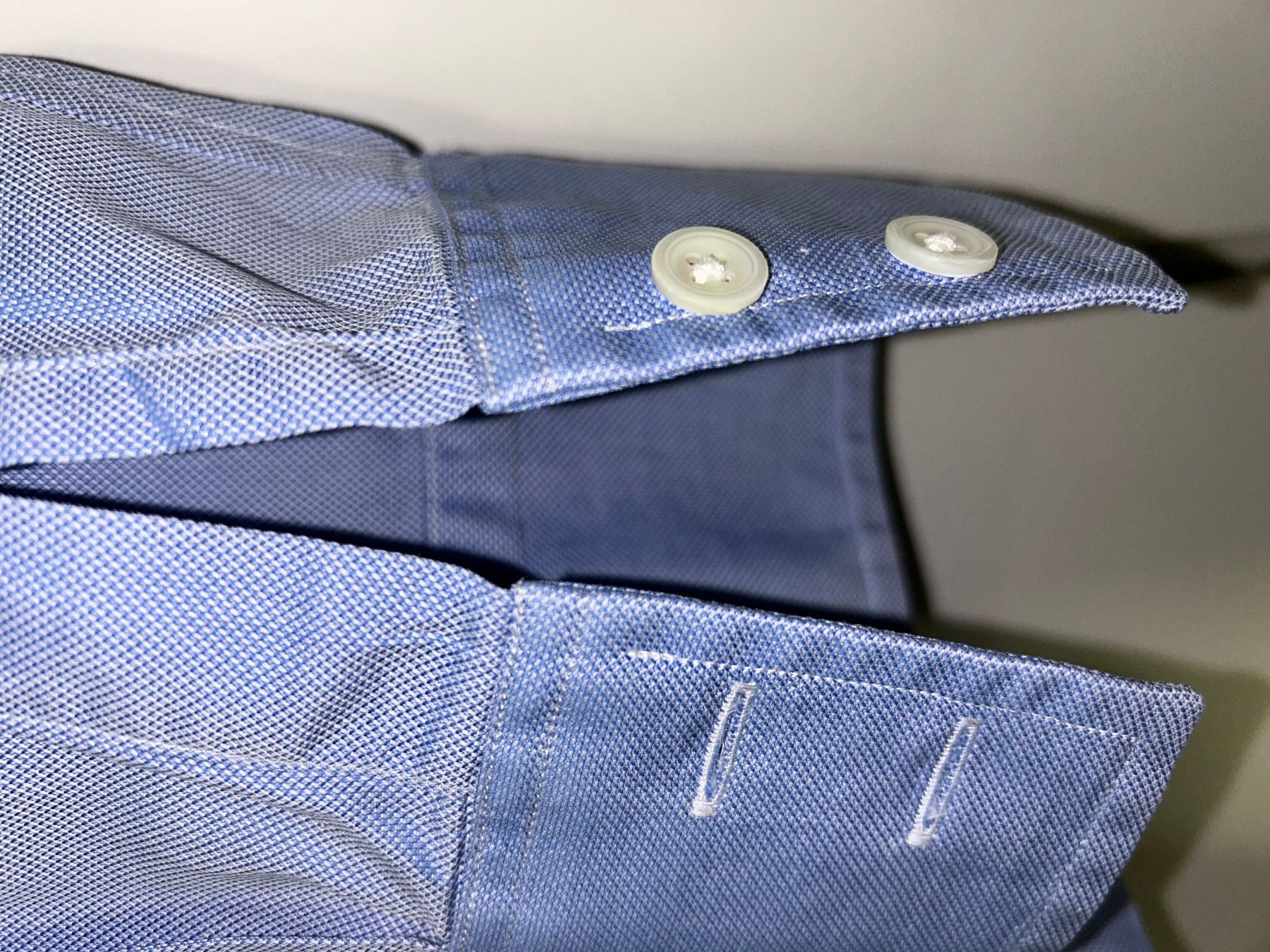 Camicie: Sartoriani Herrenhemd blau – Usato da Zumikon venduto da Uranus88 1