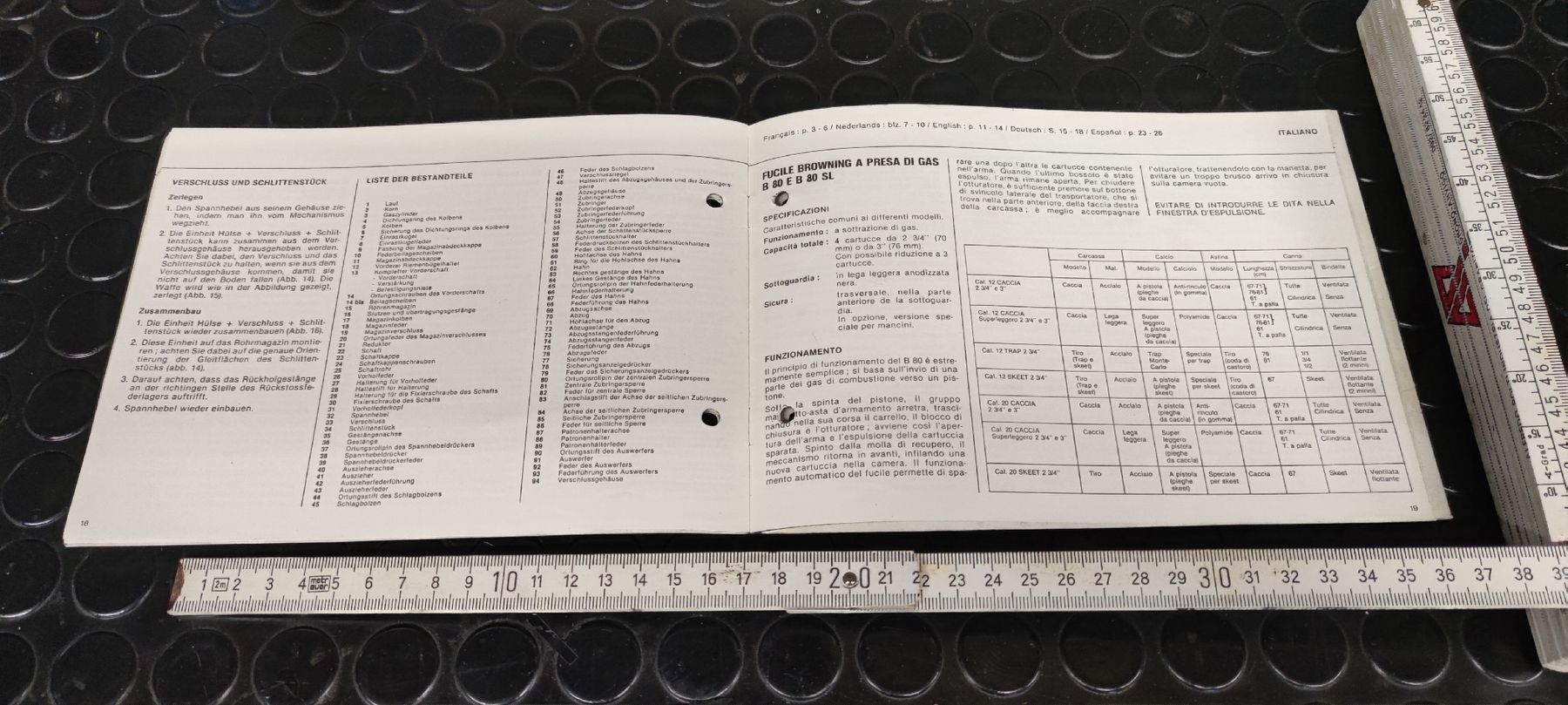 Libri: WAFFEN ANLEITUNG BROWNING B80/B80 SL – Usato da Cama venduto da anto_a 2