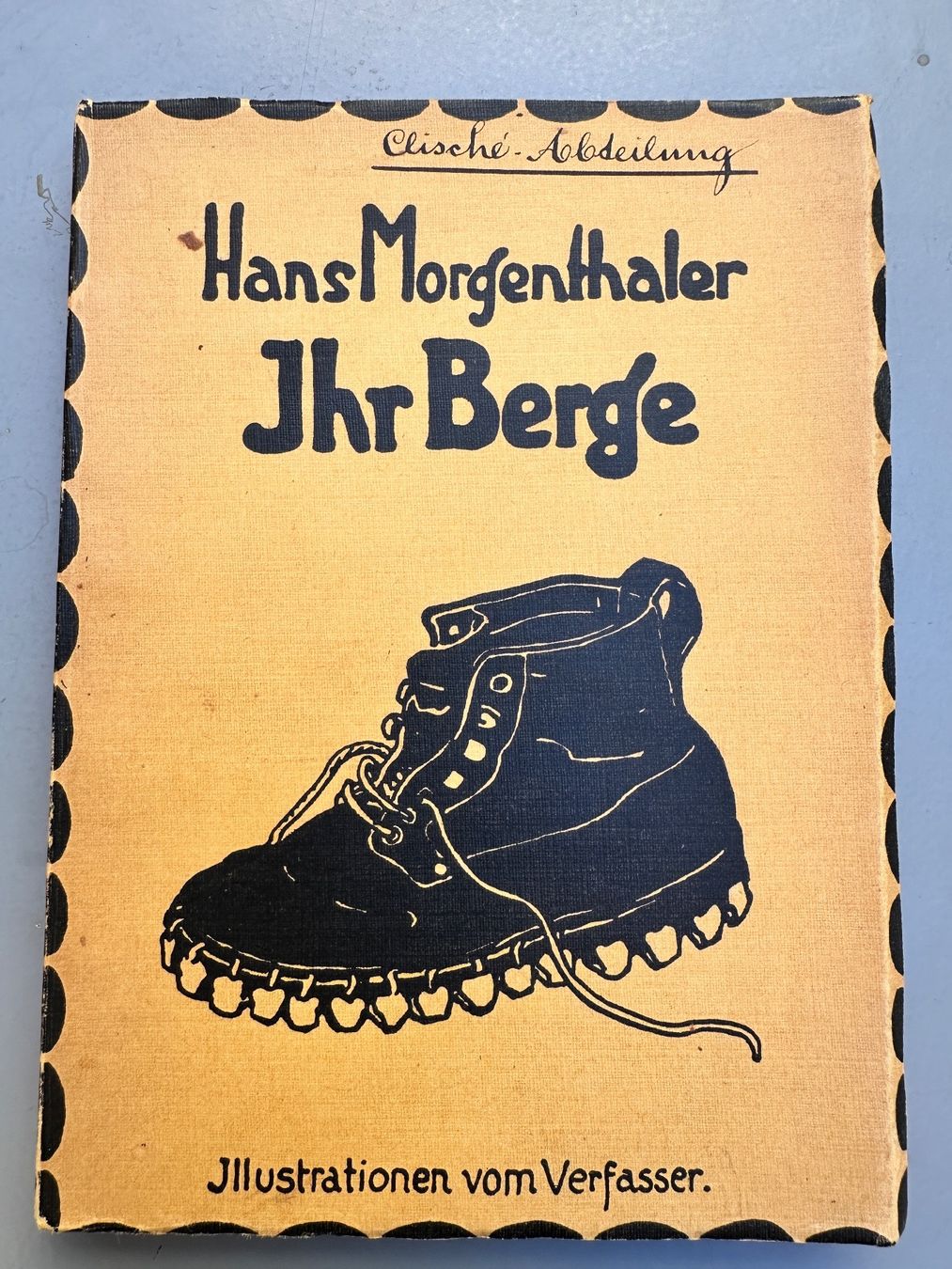 Libri: Hans Morgenthaler: Ihr Berge – Usato da Zürich venduto da allp