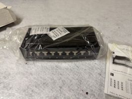 Patch Panel Cat. 6, 8 xRJ45, voll geschirmt zum klemmen