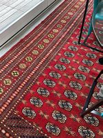Exklusiver Pakistanische Teppich in Rot (3x4 m)  Top Zustand