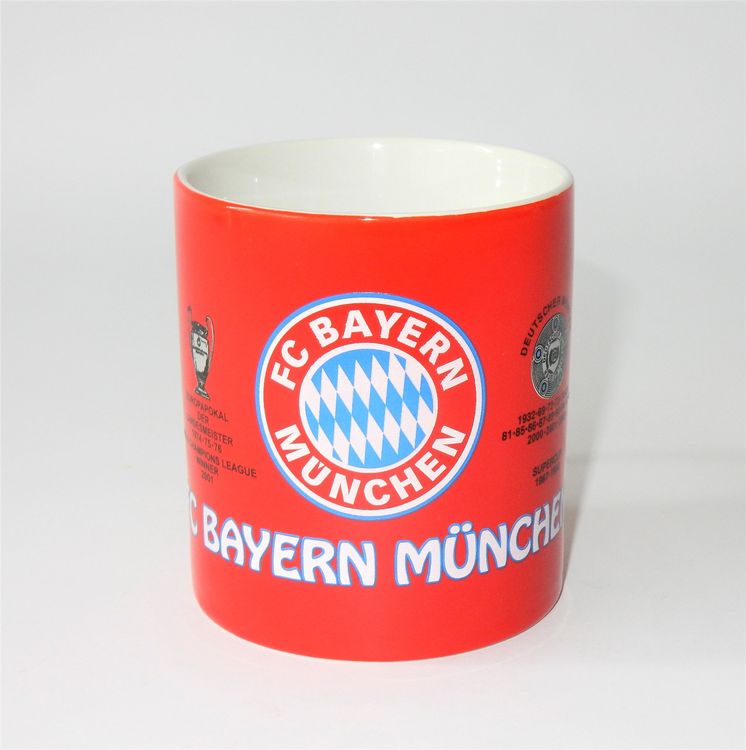 FC Bayern München Sprüchetasse | 0,3l Keramik Tasse Mit Logo Für Echte Fans