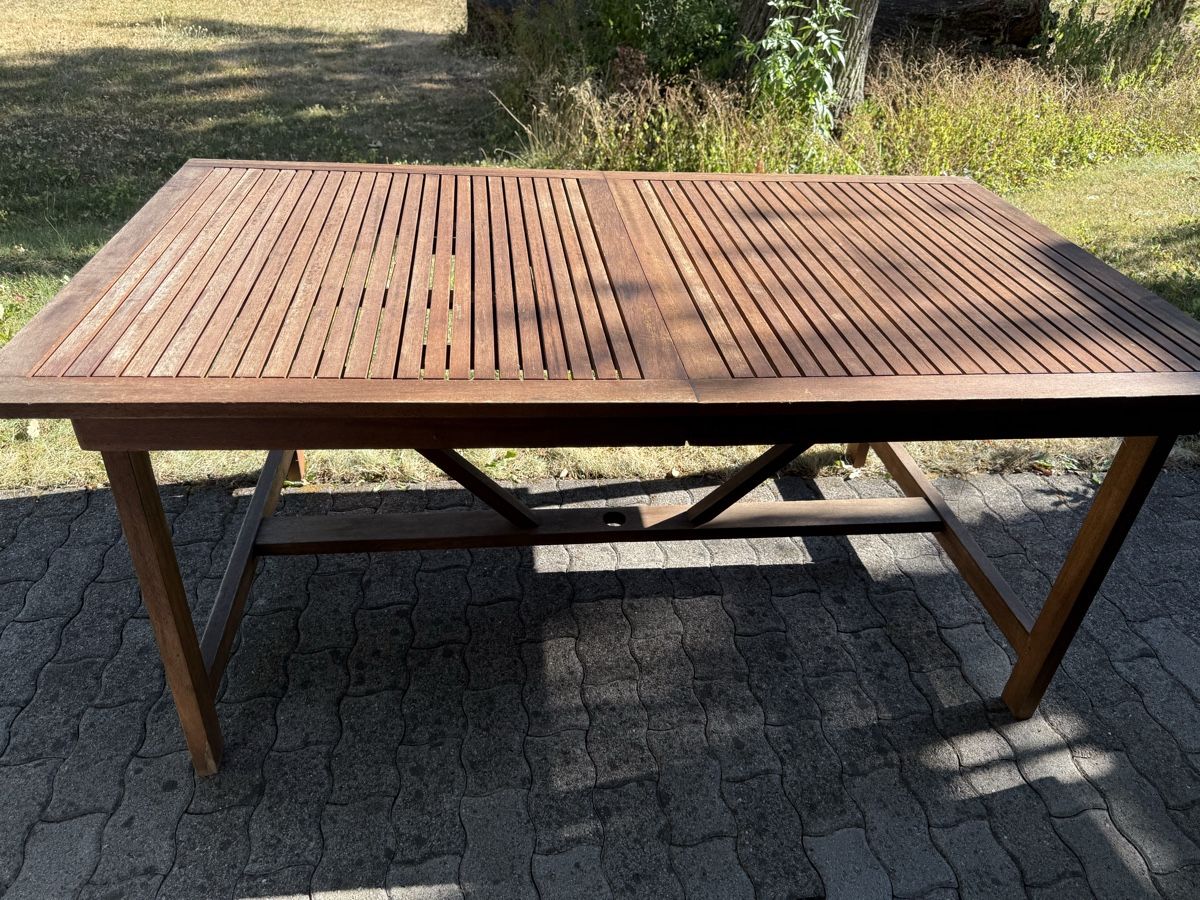 Tavoli: Gartentisch Teak Holz Ausziehbar – Usato da Bern venduto da Delamer 1