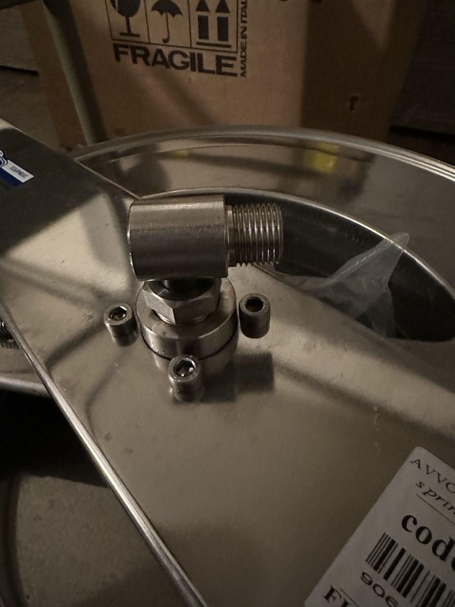 Alle Werkzeuge: Hose Reel Avvolgitubo automatico Flexbimec inox, nuovo! – Neu und originalverpackt aus Thalwil von Roby2591 5