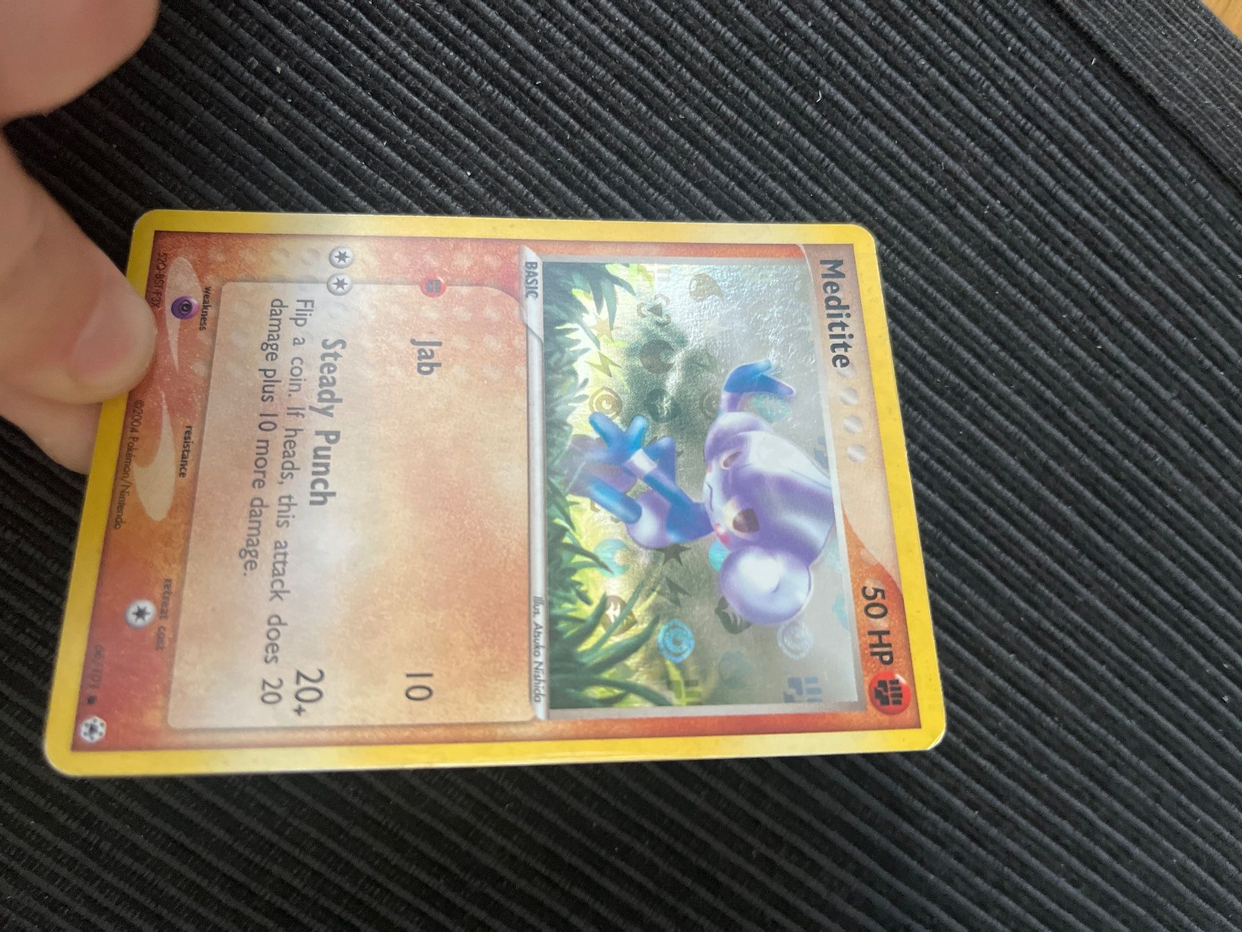 Pokémon Carte collezionabili: Pokemon Meditite Reverse Holo Rare EX Hidden Legends – Usato da Wabern venduto da Collectfun 1