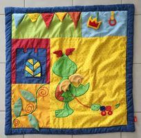 Krabbeldecke  „KliKlaKlecks Drache" 96x96cm