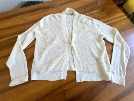 NILE leichte Strickjacke Baumwolle/Leinen Gr.  M Top Zustand