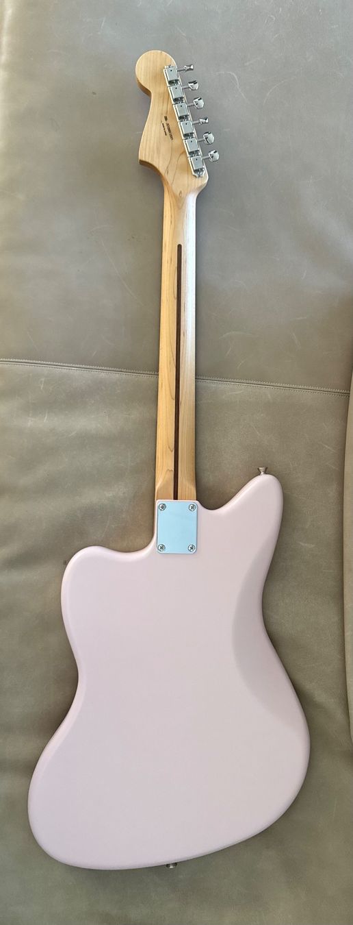 Fender Instruments de musique: Fender Jazzmaster Japan FSR Satin Shell Pink LTD – Neuf (Voir description) à Origlio par sto_2pxf 4