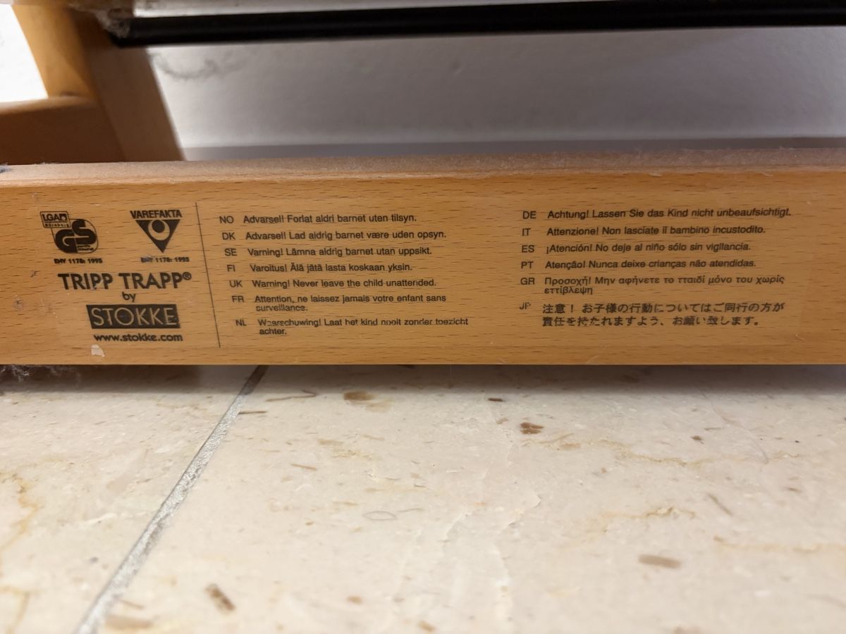 Stokke Hochstühle: Stokke Tripp Trapp – Gebraucht aus Zürich von Stingosaurus 3